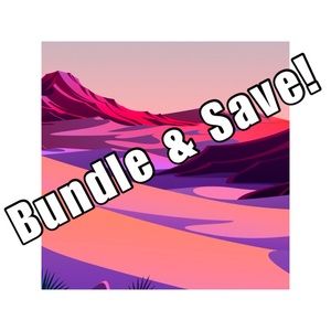 THREE + Items = 15% OFF--- Bundle & save!